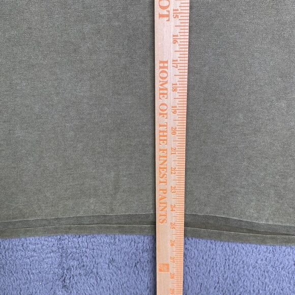 Rag & Bone Sweater Mens Large Green Long Sleeve Crewneck Pullover Cotton Casual - Picture 11 of 12